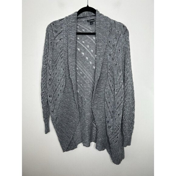 torrid Sweaters - Torrid Women’s Open Front Knit Light Weight Cardigan Sweater Gray Size 1